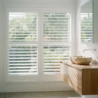 Waterproof PVC plantation shutters