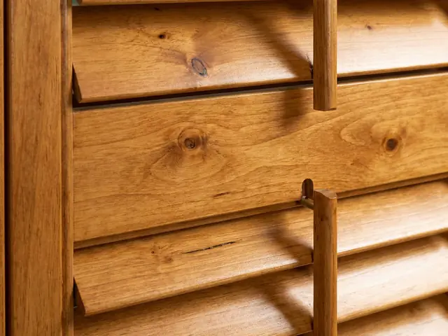 Western Red Cedar timber plantation shutters